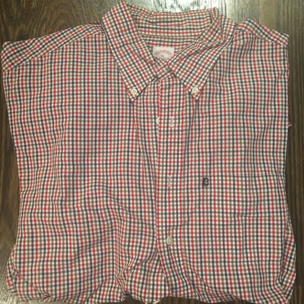 Plaid Brooks Brothers Button Up